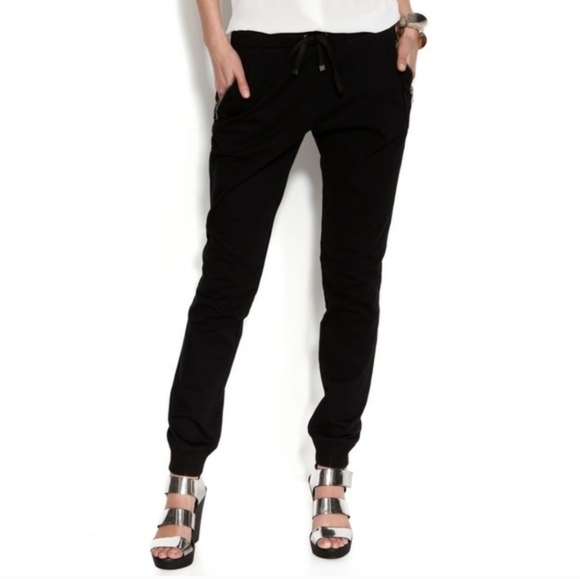 Two by Vince Camuto Ankle Zipper Joggers Pants. - Picture 1 of 13